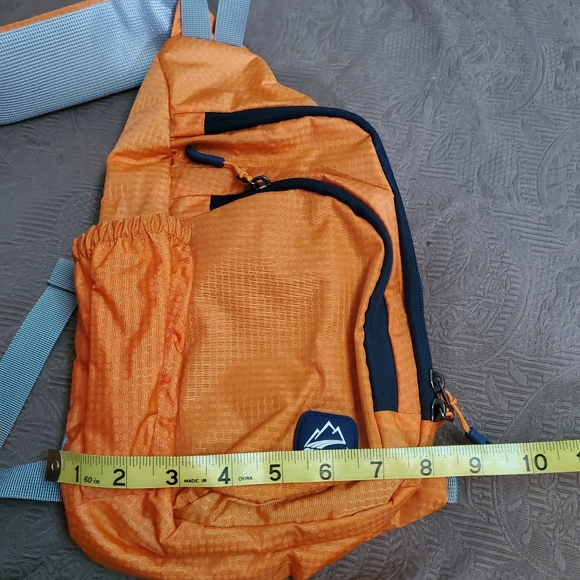 NWOT APEX Shoulder Crossbody Sling Bag, Orange - Picture 7 of 9